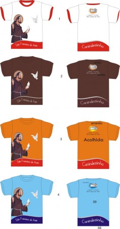 Blusa Oficial dos Festejos de São Francisco de Assis